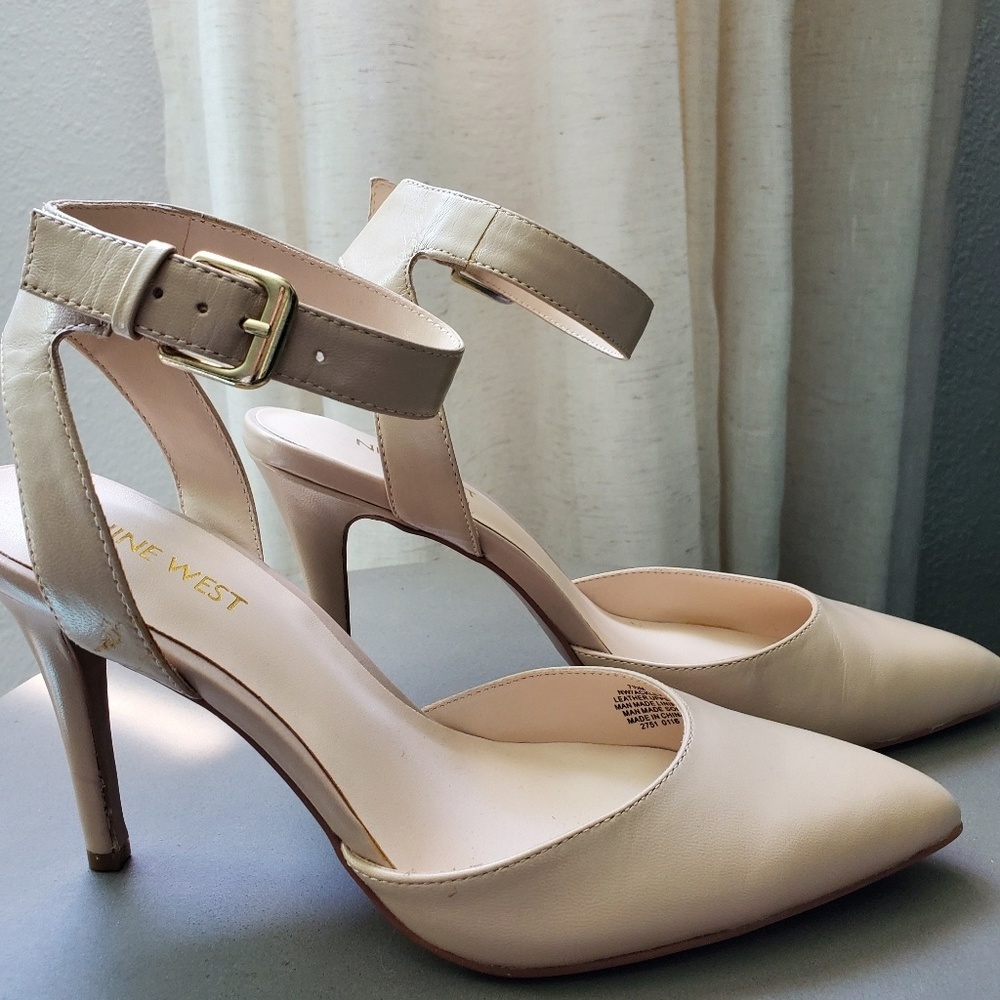 New ankle strap heels
